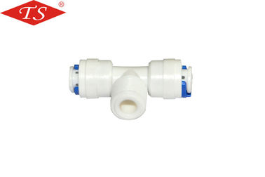 Κίνα Πλαστική K6044 εξαγνιστών νερού απόδειξης διαρροής ένωση γραμμάτων Τ εξαρτημάτων χωρίς καρύδι προμηθευτής
