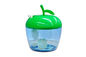 Σαφές πλαστικό δοχείο μεταλλικού νερού μορφής της Apple για το διανομέα πόσιμου νερού προμηθευτής